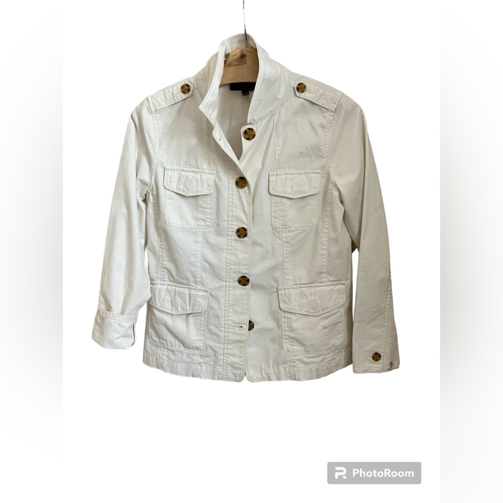 Talbot Spring unlined White Jacket. Size petit S.